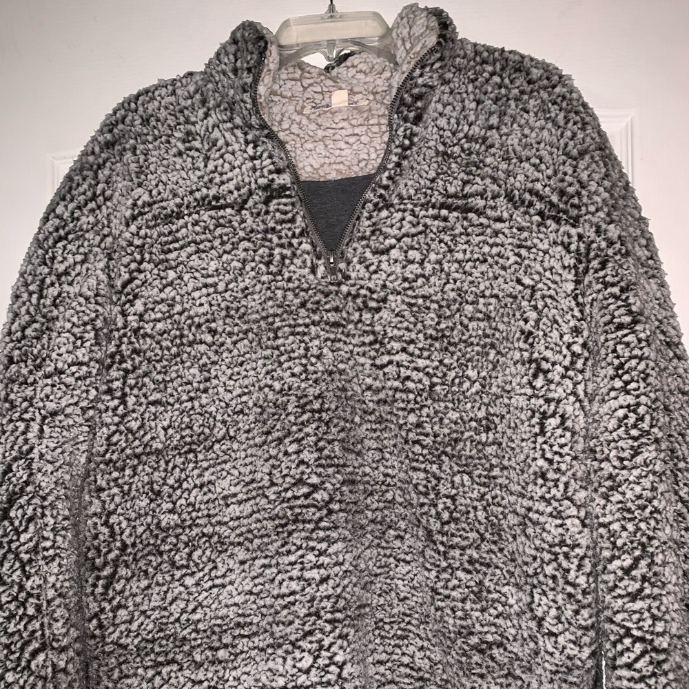 Thread and Supply fuzzy pullover